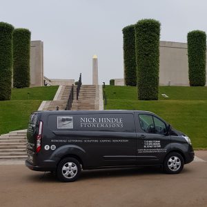 Nich Hindle Stonemasons van